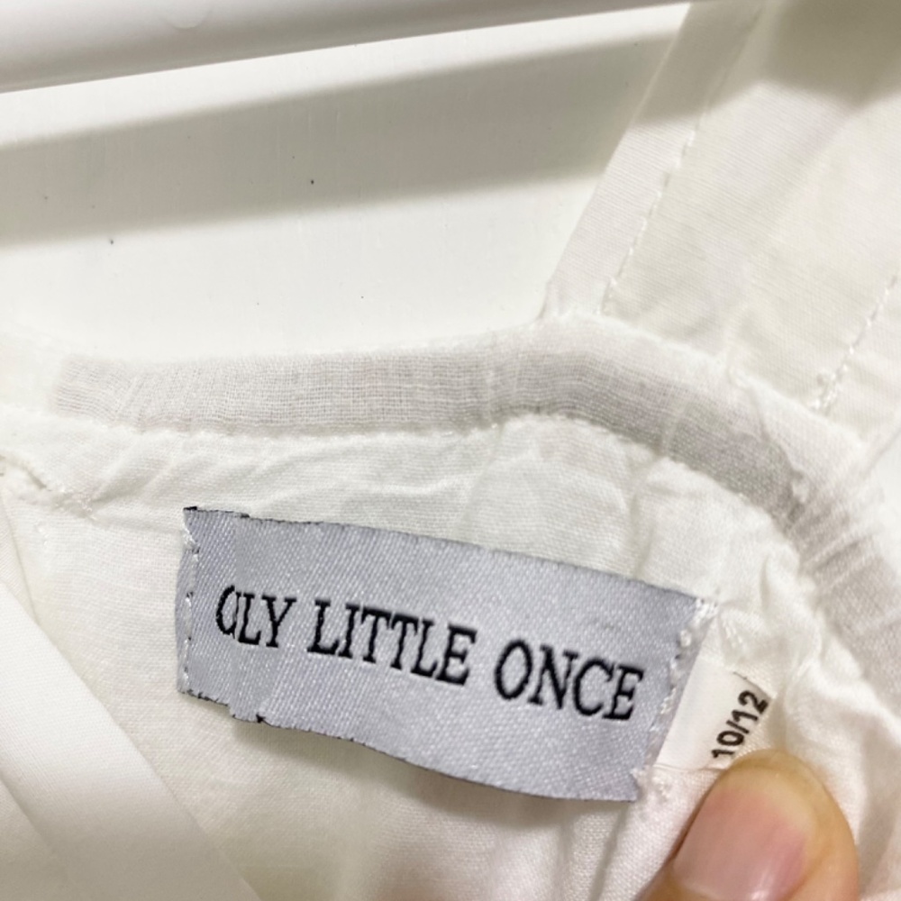 Only Little Once  Embroidered Lace  Size 10-12  Girls Sleeveless Maxi Dress . - Picture 7 of 13